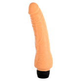 Vinyl Realistic Penis Vibrator Flesh Tone – 8.5 Inch Vibrator Default Title > Realistic Dildos and Vibes > Penis Vibrators